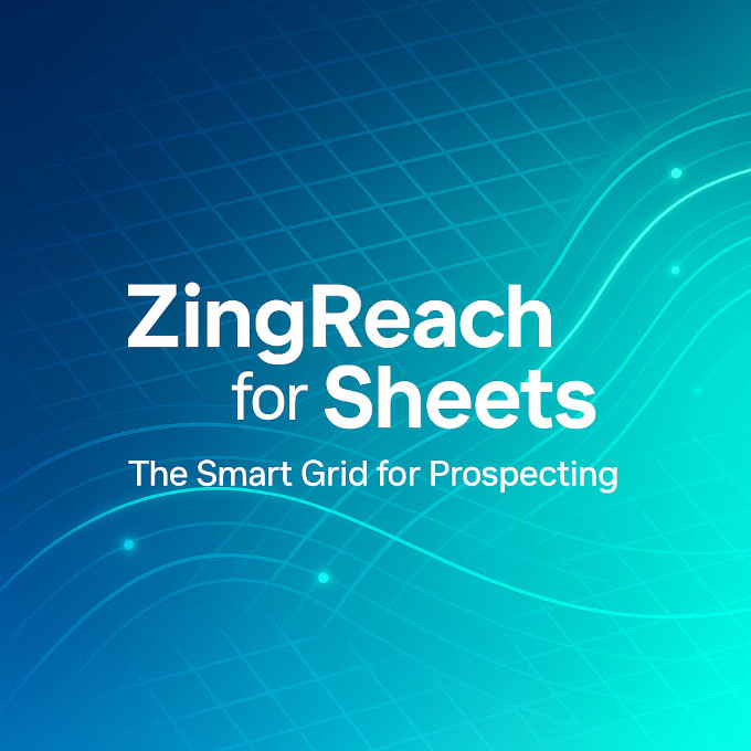 ZingReach for GoogleSheets